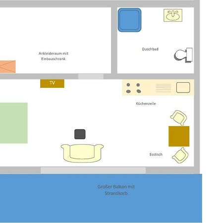 Appartements Fischerhus Glowe Zewnętrze zdjęcie
