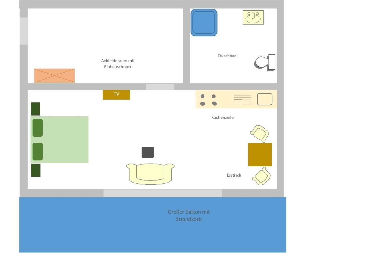 Appartements Fischerhus Glowe Zewnętrze zdjęcie